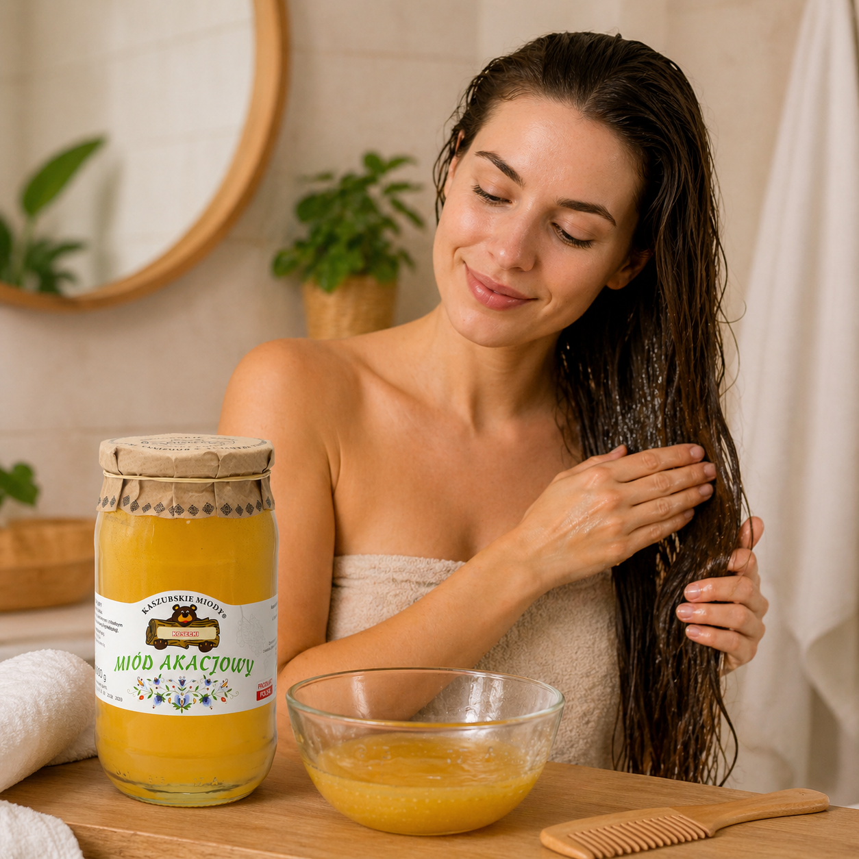 Odżywka do włosów z miodem – naturalny sposób na zdrowe, lśniące i mocne włosy